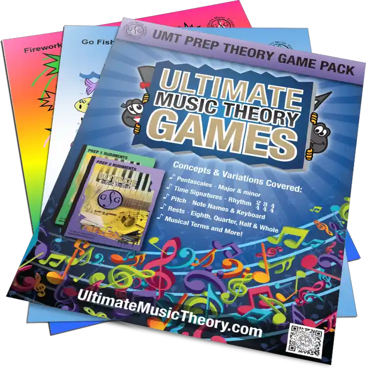 Livraison Express Ultimate Music Theory Prep Music Theory Game Pack