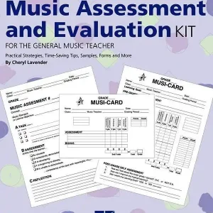 Hal Leonard The Ultimate Music Assessment and Evaluation Kit - Lavender - Teacher‘s Handbook Dernier Modèle