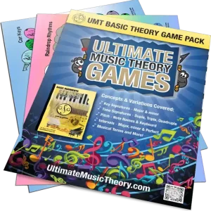 Retour Gratuit Ultimate Music Theory Basic Music Theory Game Pack