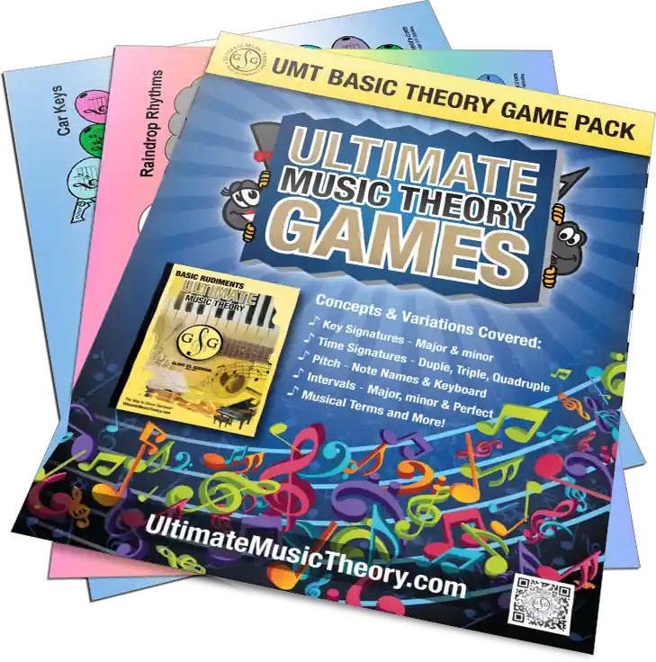 Retour Gratuit Ultimate Music Theory Basic Music Theory Game Pack