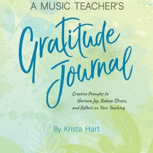 Nouvelle Collection Alfred Publishing A Music Teacher‘s Gratitude Journal - Hart - Book