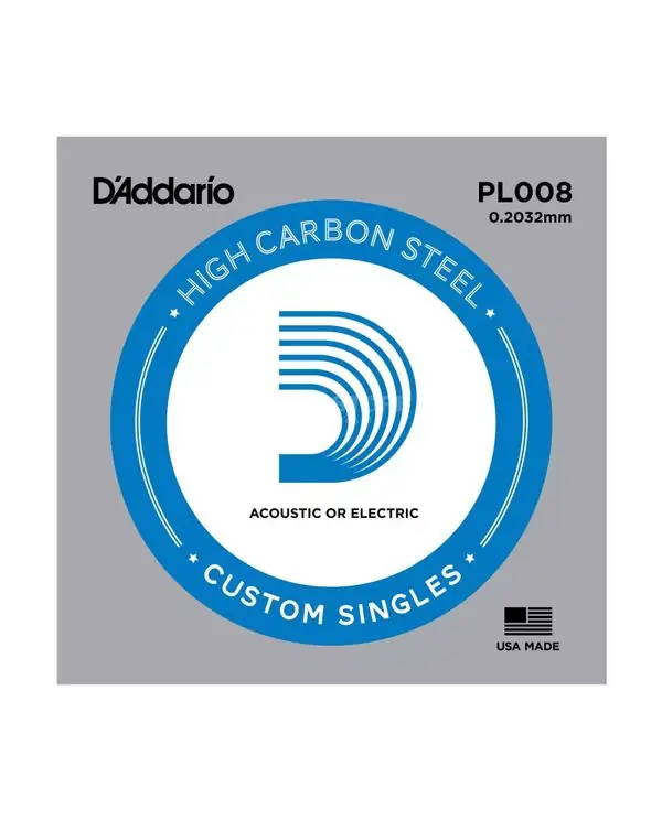 Offre Spéciale D‘ADDARIO PL008 CORDE GUITARE ELECTRIQUE .008