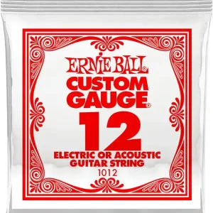 ERNIE BALL 1012 CORDE GUITARE ELEC ACIER PLEIN 012 Offre Exclusive
