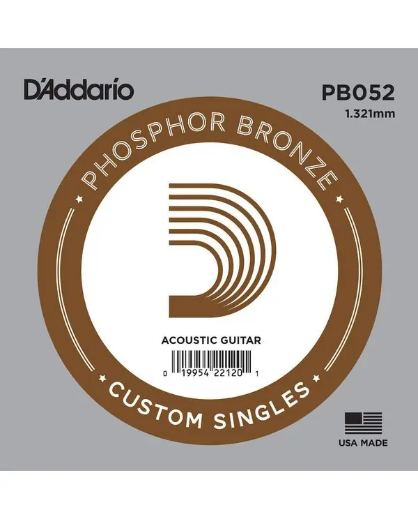 D‘ADDARIO PB052 PHOSPHORE BRONZE Réduction