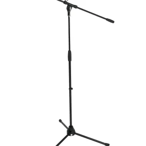 GEWA MS-30FB PIED DE MICRO NOIR AVEC PERCHE Offre Limitée