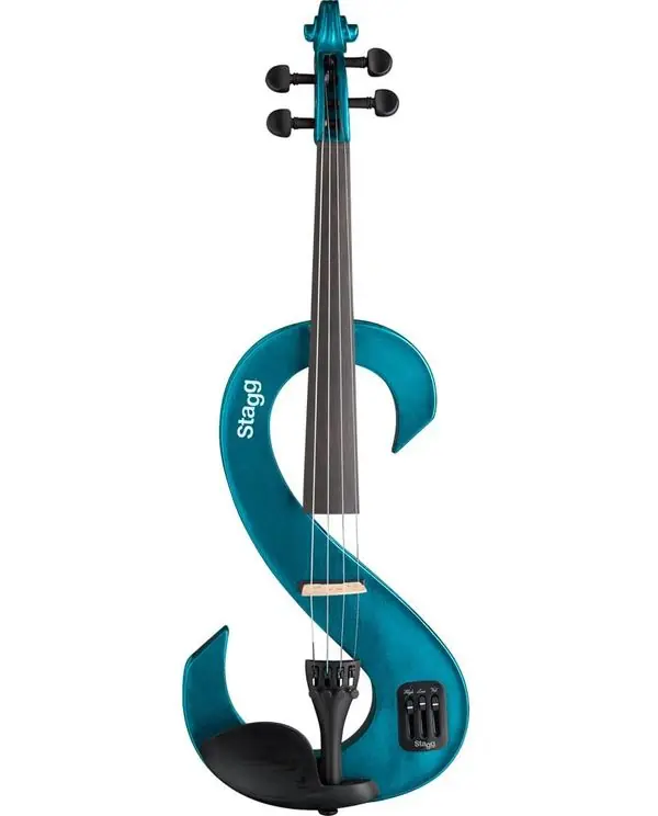 STAGG EVN4/4 MBL VIOLON ELECTRIQUE BLEU METALLIQUE Offre Limitée