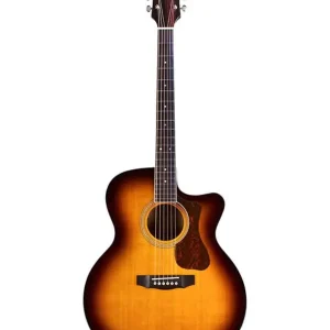 GUILD F-250CE "WESTERLY" GUITARE FOLK ELECTRO JUMBO ERABLE DELUXE Seulement Aujourd'hui