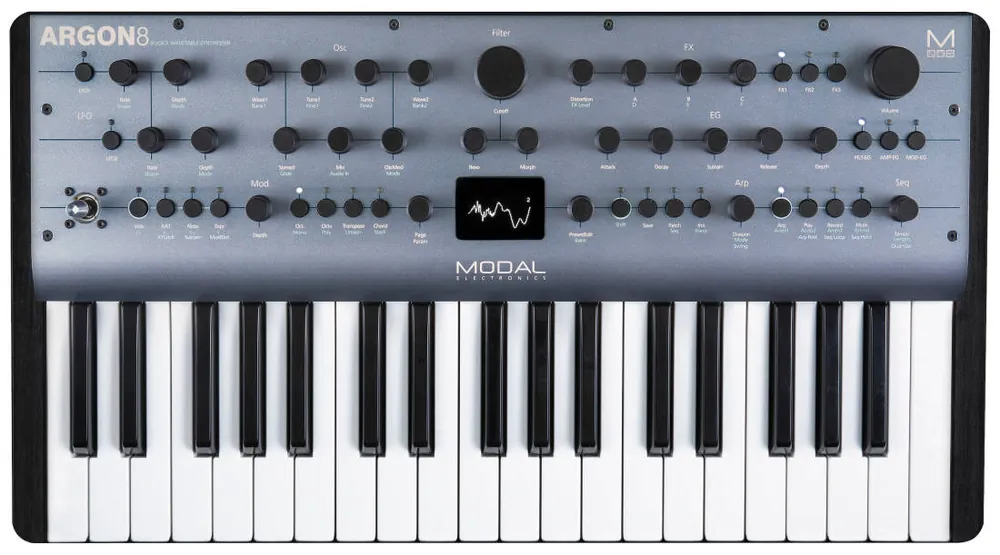 Populaire Modal Electronics ARGON8 37-Key Polyphonic Wavetable Synthesiser