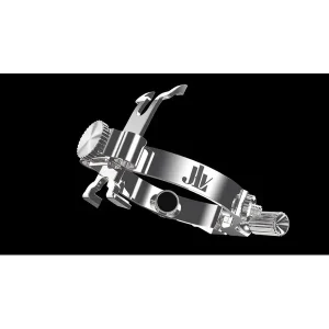 JLV LIGATURE SAXOPHONE ALTO PLAQUEE ARGENT POUR BEC EBONITE Bon Marché