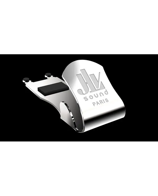 JLV COUVRE-BEC PLAQUEE ARGENT CLARINETTE SIB & LA BEC EBONITE/CRISTAL Pas Cher