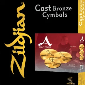 Zildjian A2C4P-I7 SET A Custom 14‘‘-16‘‘-20‘‘ +18‘‘ OFFERTE Solde