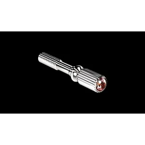 Achat Immédiat JLV VIS DE SERRAGE PLAQUEE ARGENT STRASS RUBIS