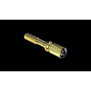 JLV VIS DE SERRAGE PLAQUEE OR STRASS SAPHIR Acheter En Ligne