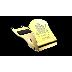 Prix Cassé JLV COUVRE-BEC PLAQUEE OR 24k SAXOPHONE ALTO BEC EBONITE