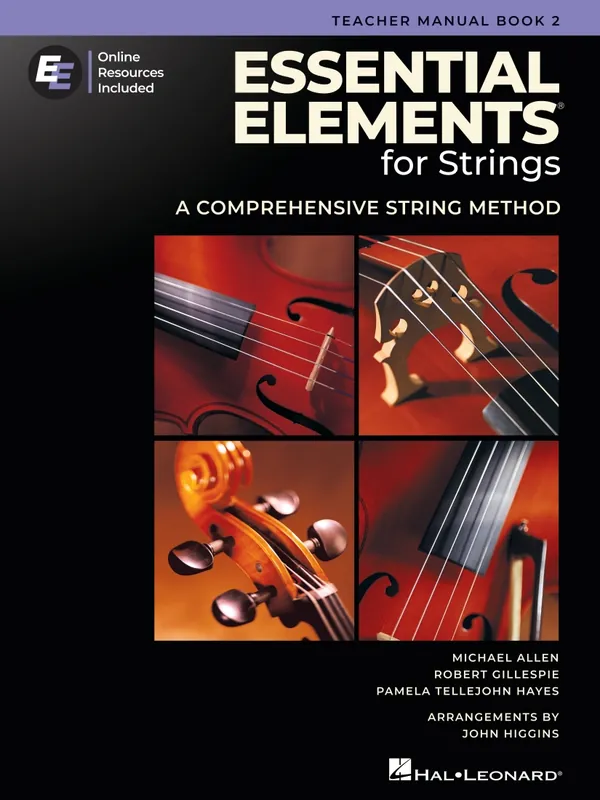 Hal Leonard Essential Elements for Strings, Book 2 with EEi (2025) - Teacher Manual - Book/Media Online Nouveauté