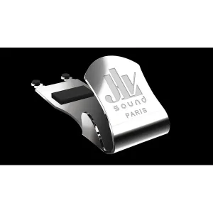 JLV COUVRE-BEC PLAQUEE ARGENT SAXOPHONE SOPRANO BEC EBONITE Quantité Limitée