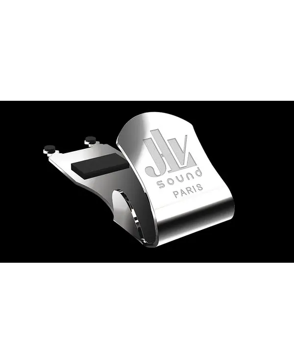 JLV COUVRE-BEC PLAQUEE ARGENT SAXOPHONE SOPRANO BEC EBONITE Quantité Limitée