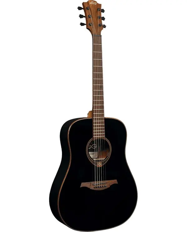 LAG T118D-BLK "TRAMONTANE" GUITARE FOLK DREADNOUGHT NOIRE Marque