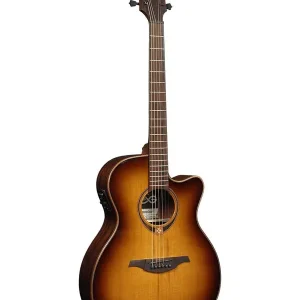 LAG T118ACE-BRS "TRAMONTANE" GUITARE FOLK ELECTRO AUDITORIUM BROWN Top Vente