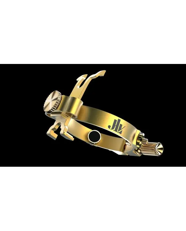 Nouveauté JLV LIGATURE SAXOPHONE ALTO LAITON BROSSE POUR BEC METAL