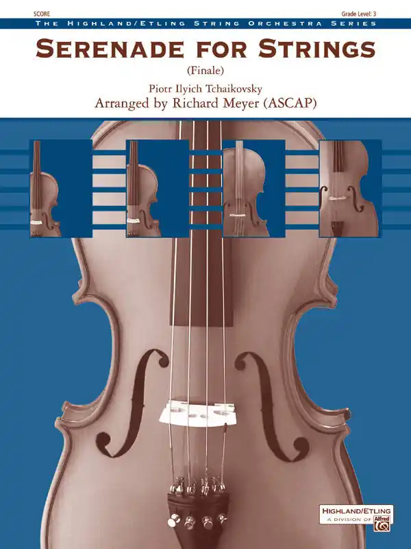 Hal Leonard Serenade for Strings Finale - Tchaikovsky/Meyer - String Orchestra - Gr. 3 Marque