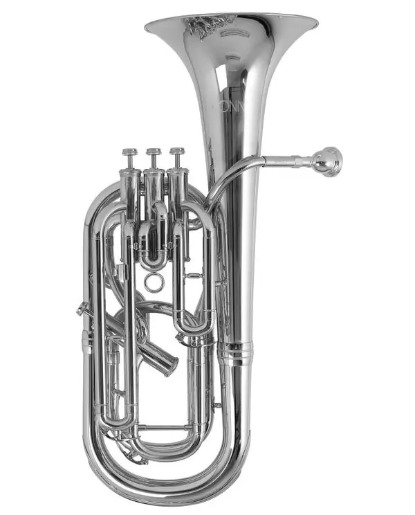 Offre Du Jour CONN BH651S BARYTON 3+1 PISTONS ARGENTEE avec etui et embouchure