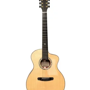 DOWINA PURPLE HEART DCE GUITARE FOLK ELECTRO - Bois de violette Petit Prix