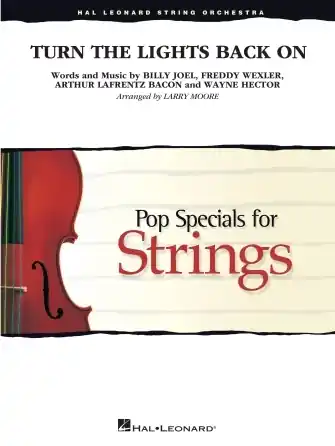 Hal Leonard Turn the Lights Back On - Joel/Moore - String Orchestra - Gr. 3-4 Produit De Marque
