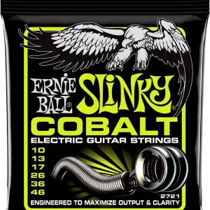 Authentique ERNIE BALL 2721 COBAL REG. SLINKY JEU CORDES GUITARE ELECTRIQUE 10-46