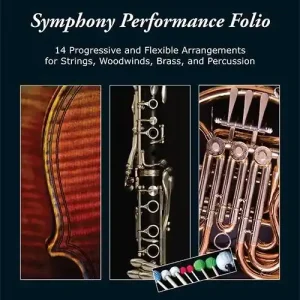 Nouvelle Collection Kjos Music Symphony Performance Folio - Monday - 2nd Bb Clarinet - Book