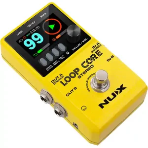 Quantité Limitée NUX LOOPCORE-STEREO PEDALE LOOPER ET BOITE A RYTHMES STEREO
