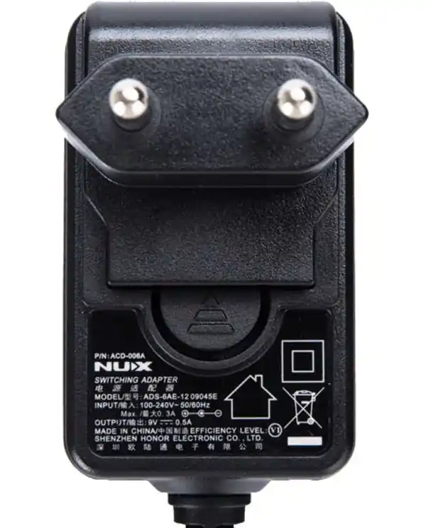 Jusqu'à Épuisement Des Stocks NUX ACD006A ALIMENTATION SECTEUR 9V/500mA