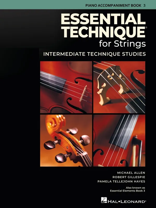 Expédition Rapide Hal Leonard Essential Elements for Strings, Book 3 with EEi (2025) - Piano Accompaniment - Book