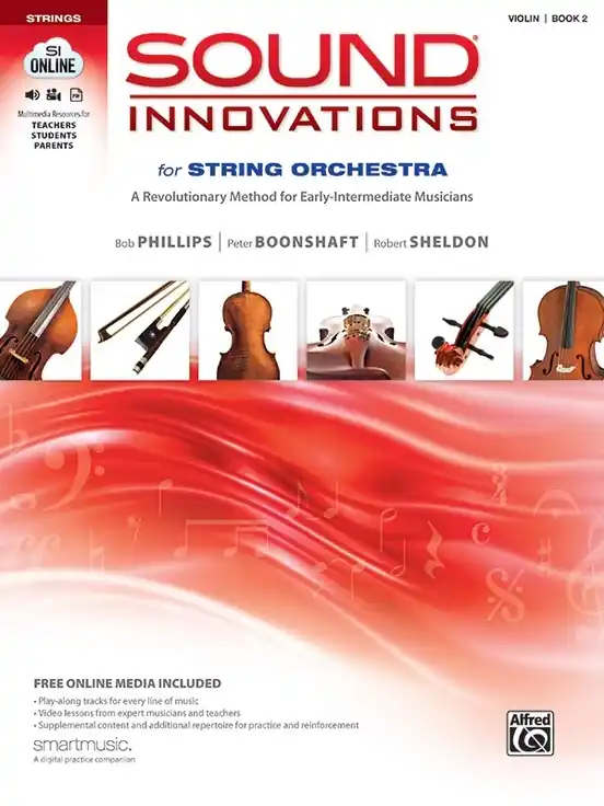 Alfred Publishing Sound Innovations for String Orchestra, Book 2 - Violin - Book/Media Online Vente Flash