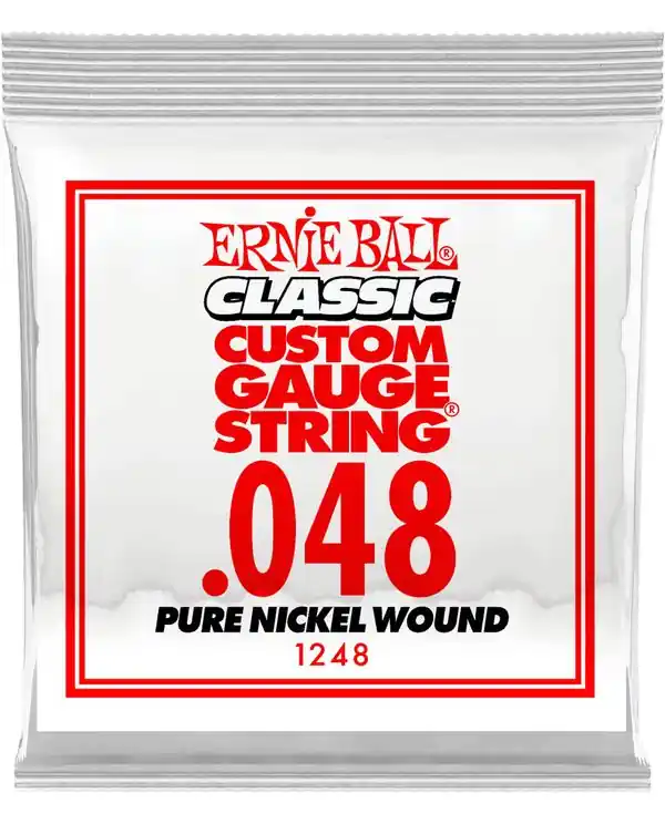 ERNIE BALL CLASSIC 1248 CORDE GUITARE ELEC FILE NICKEL 048 Bon Plan