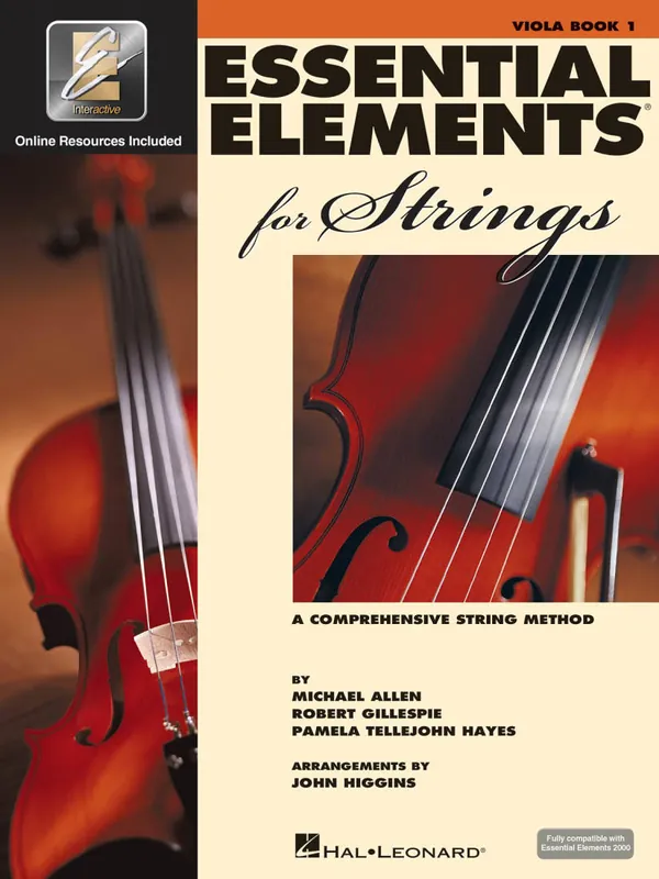 Hal Leonard Essential Elements for Strings Book 1 - Viola - Book/Media Online (EEi) Petit Prix
