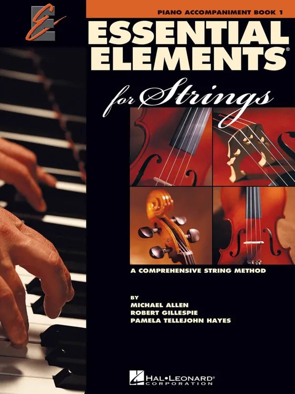 Hal Leonard Essential Elements for Strings Book 1 - Piano Accompaniment - Book Top Vente