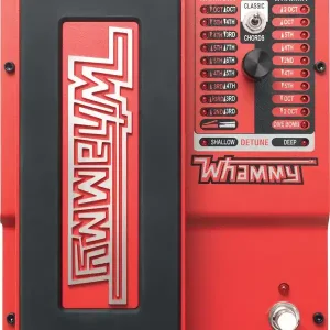 DIGITECH WHAMMYV PEDALE D‘EFFETS PITCH WHAMMY V ROUGE Promotion Saisonnière