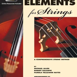 Remise Hal Leonard Essential Elements for Strings Book 2 - Bass - Book/Media Online (EEi)