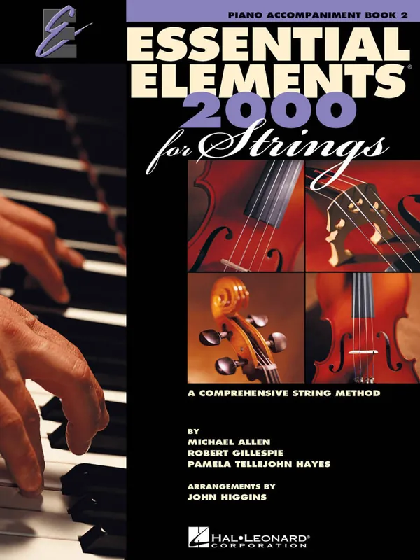 Hal Leonard Essential Elements 2000 for Strings Book 2 - Piano Accompaniment Réduction