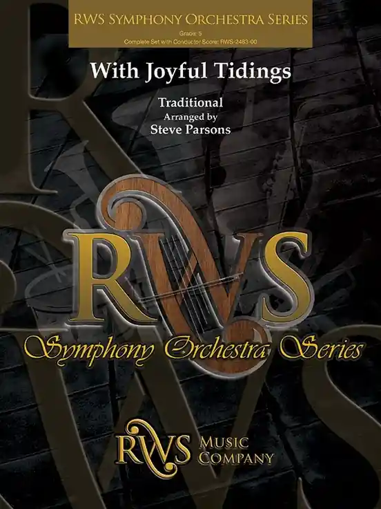RWS Music Company With Joyful Tidings - Parsons - Full Orchestra - Gr. 5 Produit De Marque