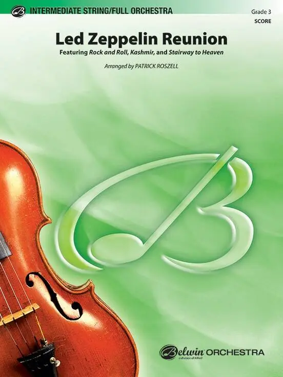 Promotion Saisonnière Belwin Led Zeppelin Reunion - Led Zeppelin/Roszell - Full Orchestra - Gr. 3