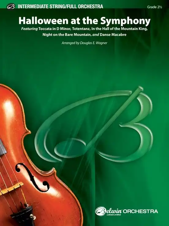 Seulement Aujourd'hui Belwin Halloween at the Symphony - Wagner - Full Orchestra - Gr. 2.5