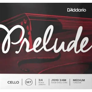 Offre Limitée D‘ADDARIO PRELUDE VIOLONCELLE 3/4 TENSION MOYENNE - JEU