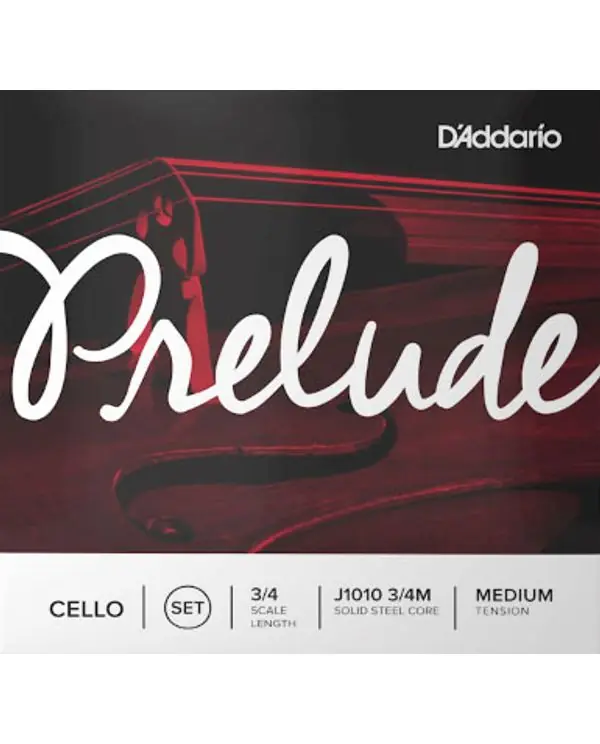 Offre Limitée D‘ADDARIO PRELUDE VIOLONCELLE 3/4 TENSION MOYENNE - JEU