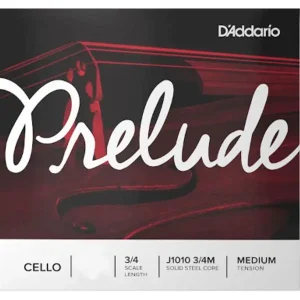 Quantité Limitée D‘ADDARIO PRELUDE VIOLONCELLE 3/4 TENSION MOYENNE - CORDE DE DO
