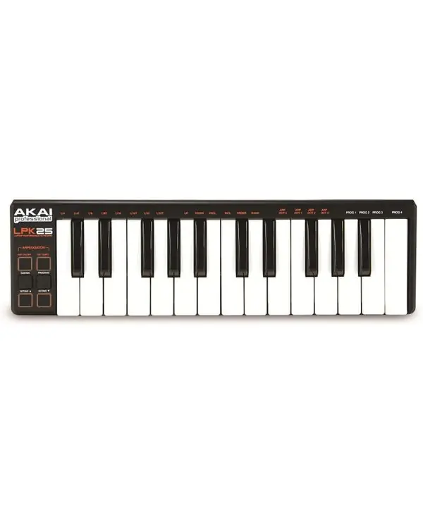 Seulement Aujourd'hui AKAI LPK25-MK2 CLAVIER MAITRE USB - 25 mini-touches