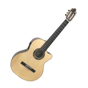 Acheter Direct KREMONA F65CW-SB-48 GUITARE CLASSIQUE ELECTRO MANCHE FIN