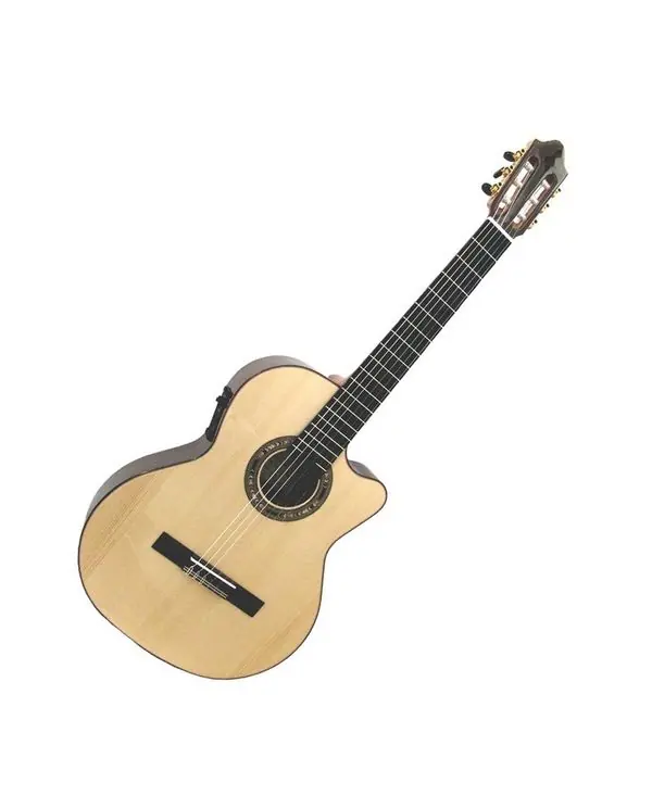 Acheter Direct KREMONA F65CW-SB-48 GUITARE CLASSIQUE ELECTRO MANCHE FIN