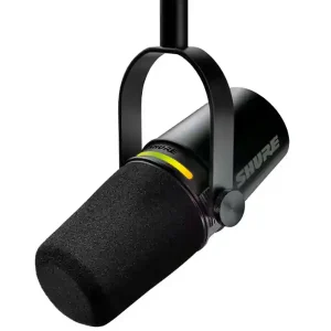 SHURE MV7+-K MICRO DYNAMIQUE DE PODCAST NOIR Achat Immédiat